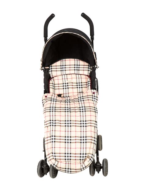 realreal burberry maclaren stroller.